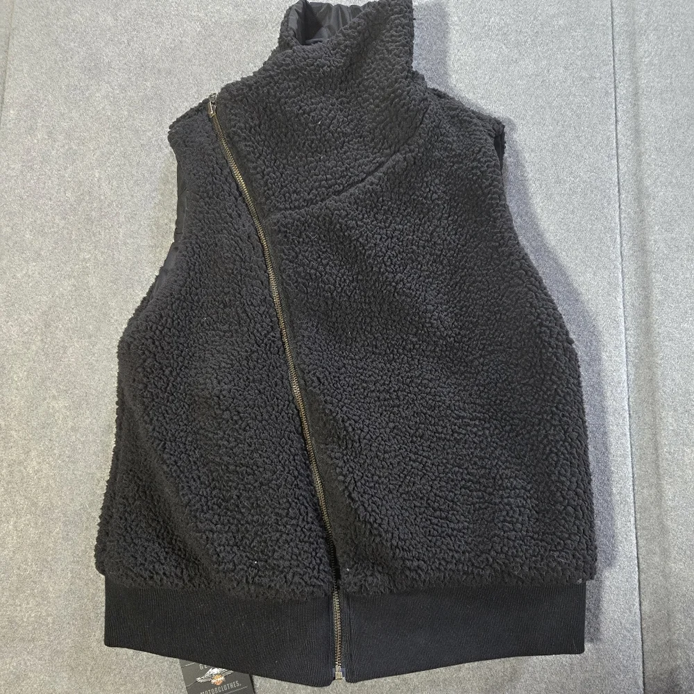 Harley-Davidson Black Quilted Vest‎